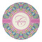 Bohemian Art Round Paper Coaster - Approval