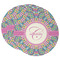 Bohemian Art Round Paper Coaster - Main