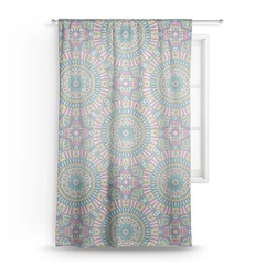 Bohemian Art Sheer Curtain - 50"x84"