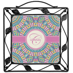 Bohemian Art Square Trivet (Personalized)