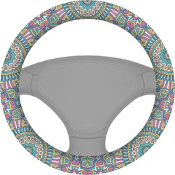 Bohemian Art Steering Wheel Cover
