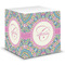 Bohemian Art Sticky Note Cube