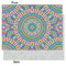 Bohemian Art Tissue Paper - Heavyweight - Medium - Front & Back