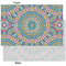 Bohemian Art Tissue Paper - Heavyweight - XL - Front & Back