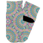 Bohemian Art Toddler Ankle Socks