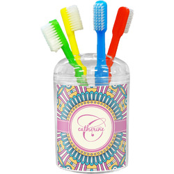 Bohemian Art Toothbrush Holder (Personalized)