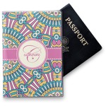 Bohemian Art Vinyl Passport Holder (Personalized)