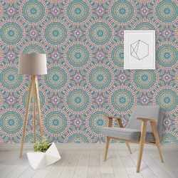 Bohemian Art Wallpaper & Surface Covering (Water Activated - Removable)