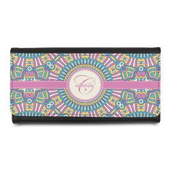 Bohemian Art Leatherette Ladies Wallet (Personalized)