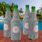 Bohemian Art Zipper Bottle Cooler - Set of 4 - LIFESTYLE