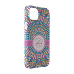 Bohemian Art iPhone Case - Plastic - iPhone 14 (Personalized)