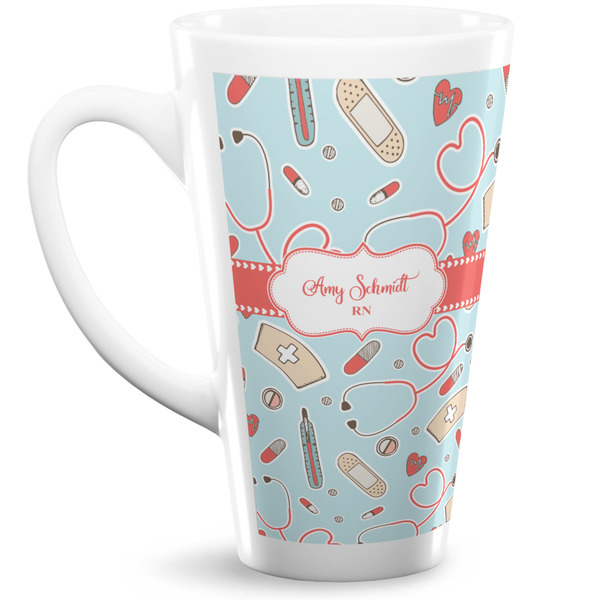 Custom Nurse Latte Mug (Personalized)