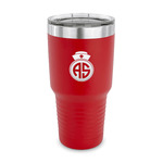 Nurse 30 oz Stainless Steel Tumbler - Red - Single Sided (Personalized)