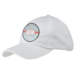 Nurse Baseball Cap - White (Personalized)