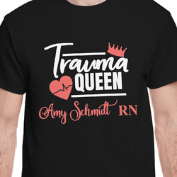 Nurse T-Shirt - Black (Personalized)