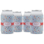 Nurse Can Cooler (12 oz) - Set of 4 w/ Name or Text