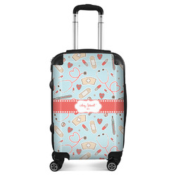 Daisy Suitcase, Daisy Travel Bag, Teal Suitcase, Daisy Decor, Summer Travel  Bag, Daisy Luggage, Wheeled Suitcase, Carry on Luggage 