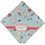 Nurse Cloth Dinner Napkin - Single w/ Name or Text