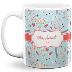 Nurse 11 Oz Coffee Mug - White (Personalized)