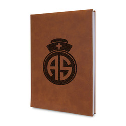 Nurse Leatherette Journal - Double Sided (Personalized)