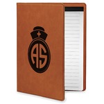 Nurse Leatherette Portfolio with Notepad - Small - Double Sided (Personalized)