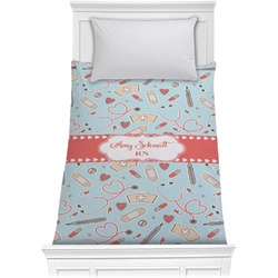 Nurse Comforter - Twin XL (Personalized)