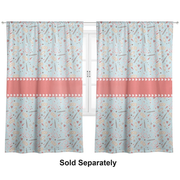 Custom Nurse Curtain Panel - Custom Size