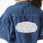 Nurse Twill Iron On Patch - Custom Shape - 3XL (Personalized)