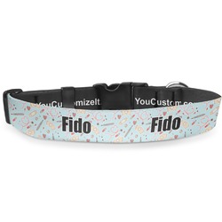 Nurse Deluxe Dog Collar - Medium (11.5" to 17.5") (Personalized)