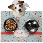 Nurse Dog Food Mat - Medium w/ Name or Text