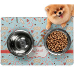 Nurse Dog Food Mat - Small w/ Name or Text