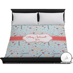 Nurse Duvet Cover - King (Personalized)