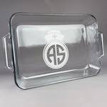 Nurse Glass Baking and Cake Dish (Personalized)