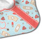 Nurse Hooded Baby Towel- Detail Corner