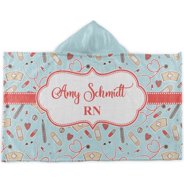 Custom Nurse Kids Hooded Towel (Personalized)