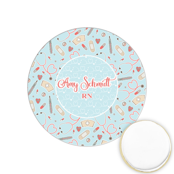 Custom Nurse Printed Cookie Topper - 1.25" (Personalized)