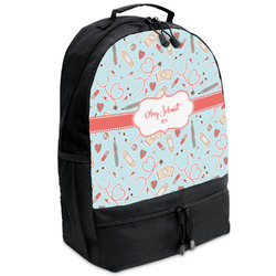 Nurse Backpacks - Black (Personalized)