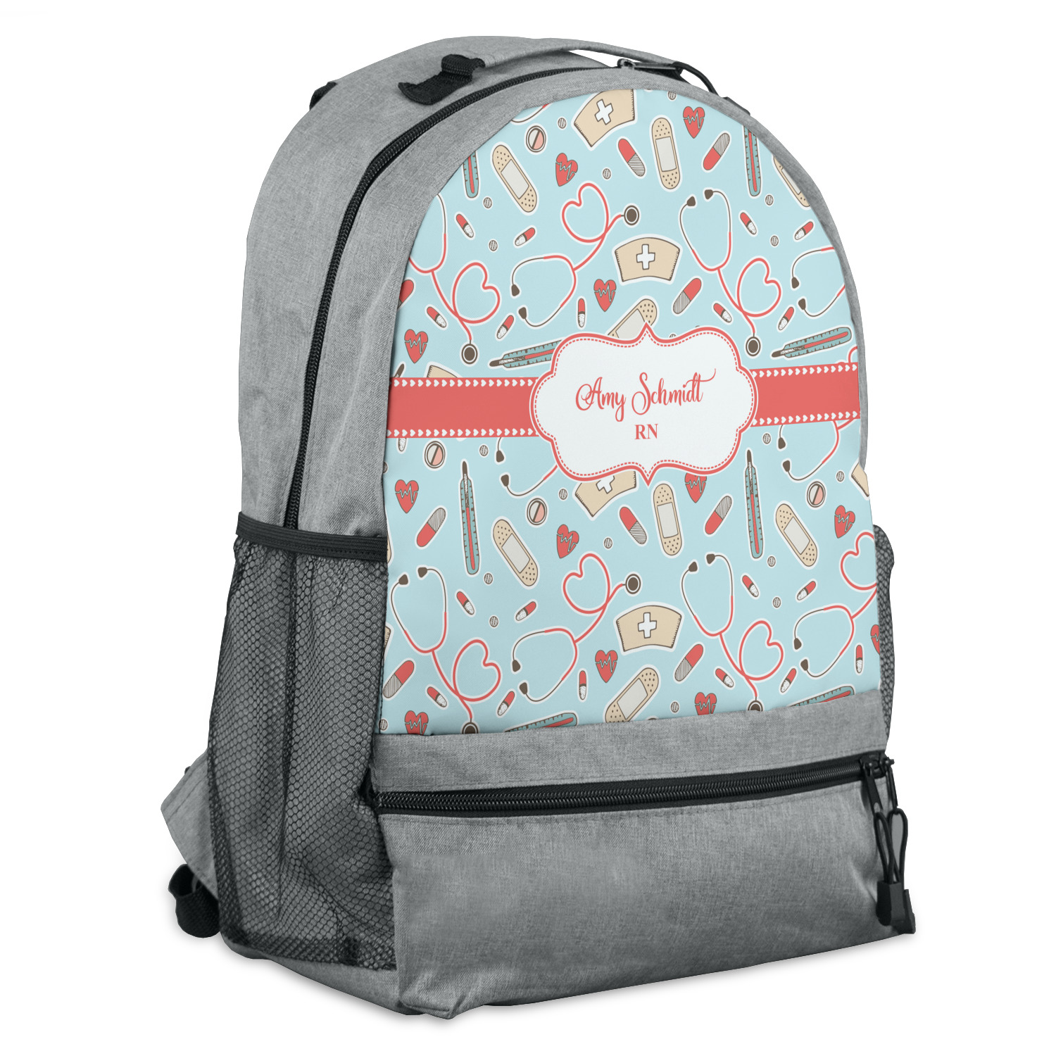 Large personalised outlet backpack