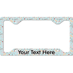 Nurse License Plate Frame - Style C (Personalized)