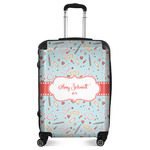 Nurse Suitcase - 24" Medium - Checked (Personalized)