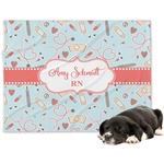 Nurse Dog Blanket - Large (Personalized)