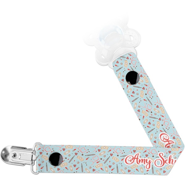 Custom Nurse Pacifier Clip (Personalized)