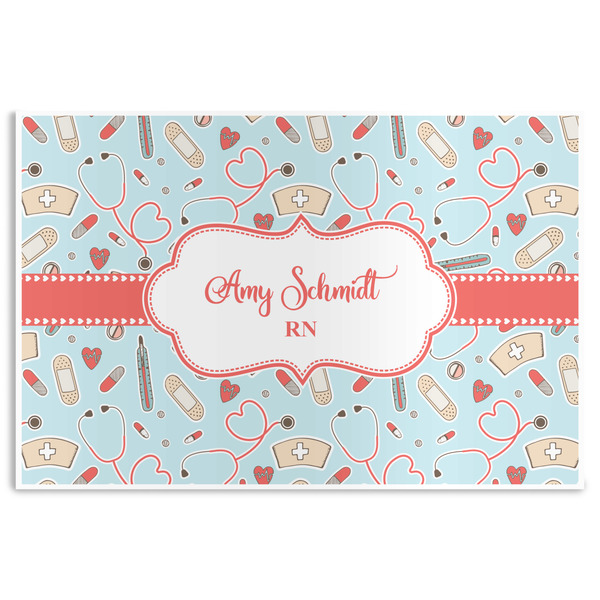 Custom Nurse Disposable Paper Placemats (Personalized)