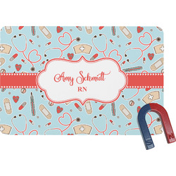 Nurse Rectangular Fridge Magnet (Personalized)