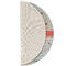 Nurse Round Linen Placemats - HALF FOLDED (single sided)