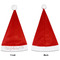 Nurse Santa Hats - Front and Back (Single Print) APPROVAL