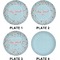 Nurse Set of Lunch / Dinner Plates (Approval)