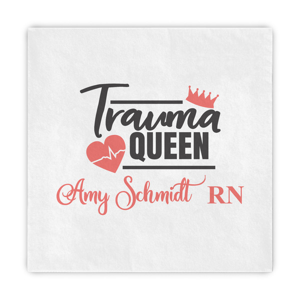 Custom Nurse Decorative Paper Napkins (Personalized)