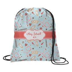 Nurse Drawstring Backpack - Large (Personalized)