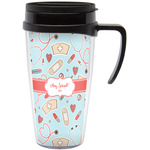 Nurse Acrylic Travel Mug with Handle (Personalized)